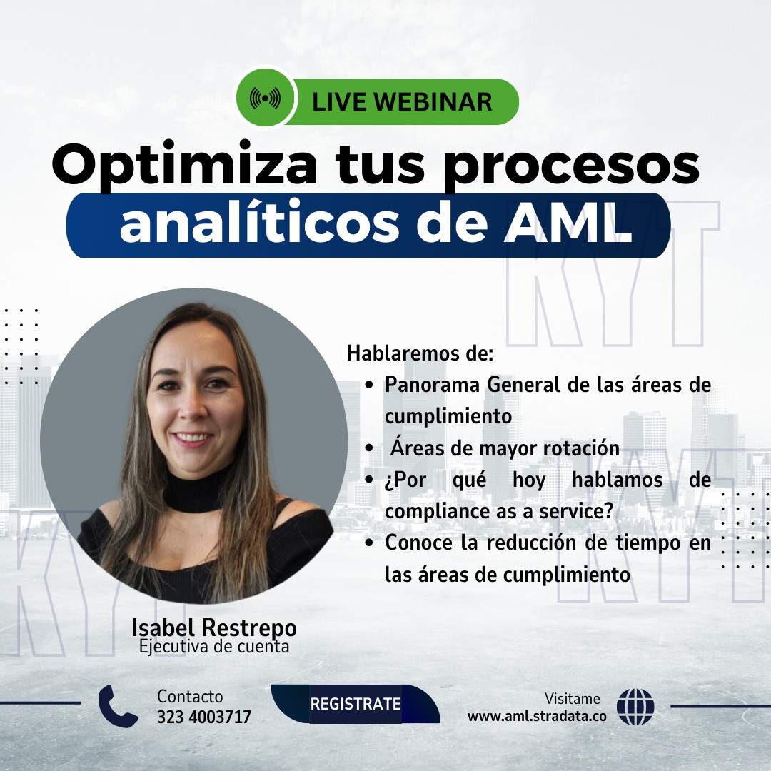 Webinar: Optimiza tus procesos analíticos de AML